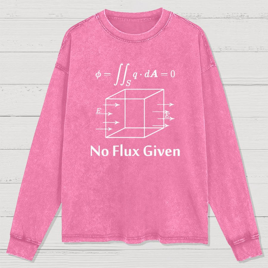 Funny Science Math Physicis Nerdy Teacher Washed Long Sleeve Tee
