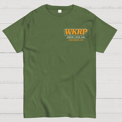 First Annual Fictional Radio Thanksgiving Day Turkey Drop Front And Back Printing Geek T-Shirt