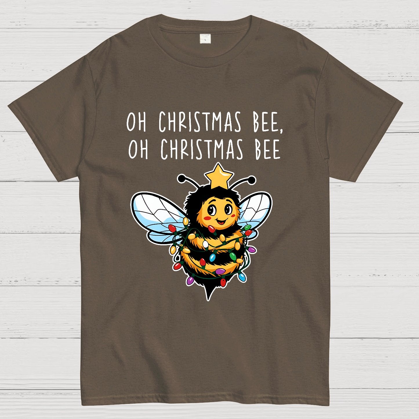 Oh Christmas Bee, Oh Christmas Bee Geek T-Shirt