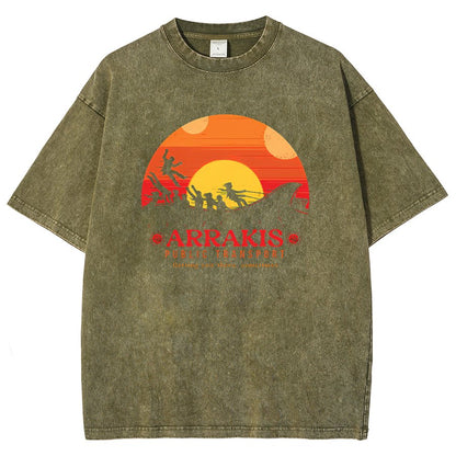Mystic Land Getting You There Sometimes Vintage Distressed T-shirt
