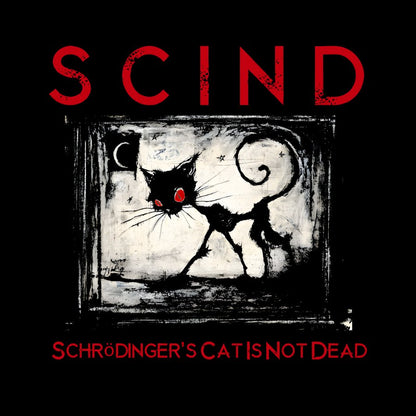 Schrödinger's Cat Is Not Dead | SCIND Geek T-Shirt