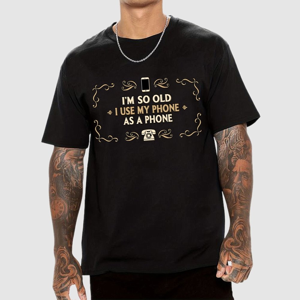 Old Phone Geek T-Shirt