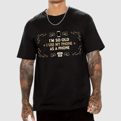 Old Phone Geek T-Shirt