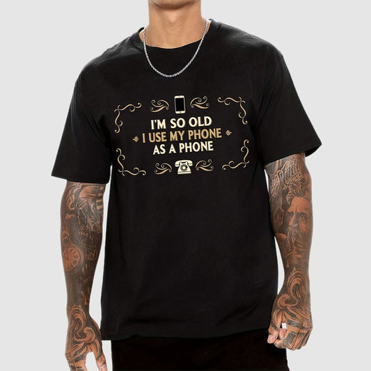 Old Phone Geek T-Shirt