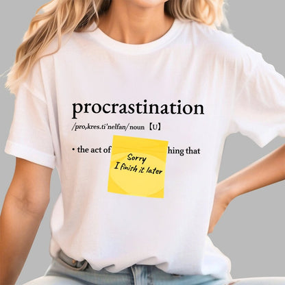 Procrast... Nah I'll Do It Later Geek T-Shirt