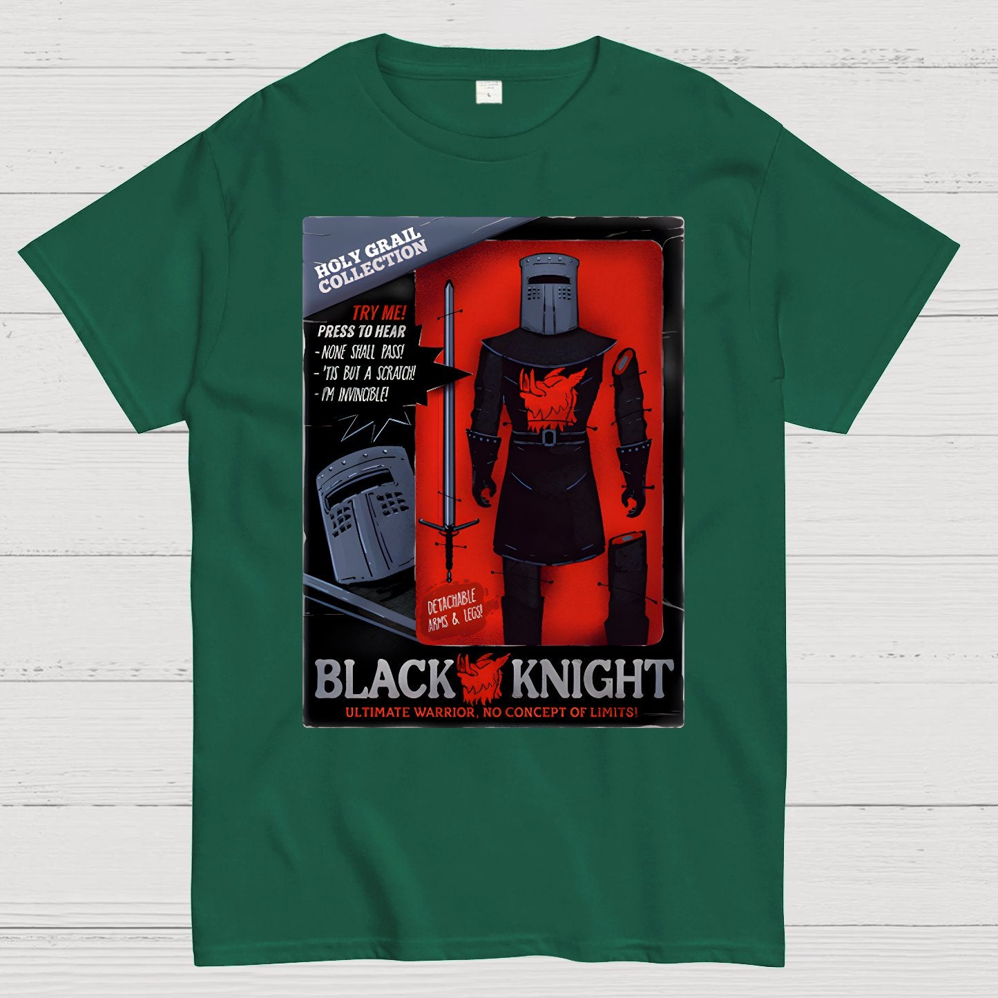 Limited Edition Knight Figure Geek T-Shirt