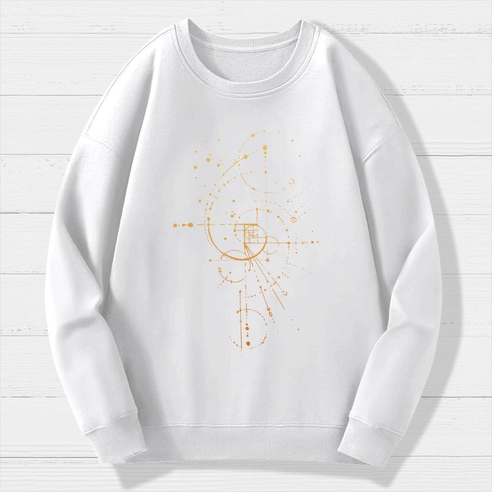 Fibonacci Geek Cotton Sweatshirt