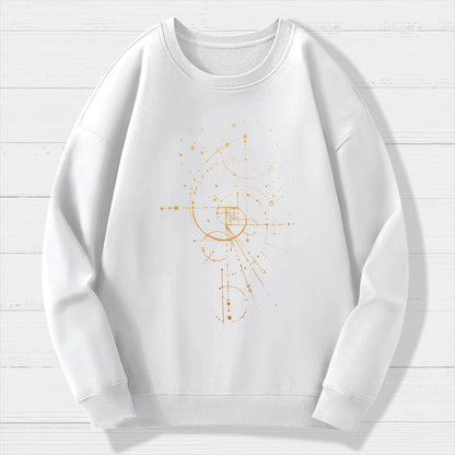 Fibonacci Geek Cotton Sweatshirt
