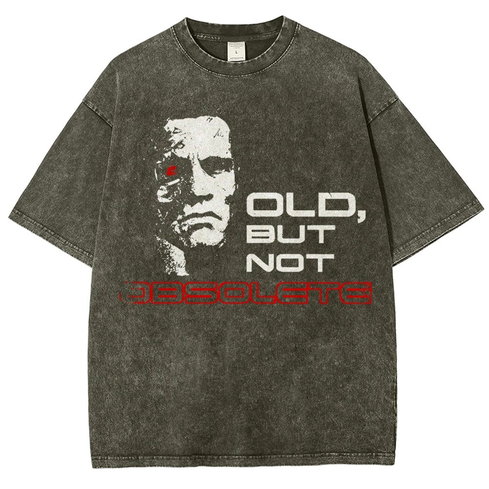 Old But Not Obsolete Vintage Distressed T-shirt