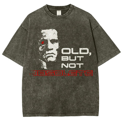 Old But Not Obsolete Vintage Distressed T-shirt