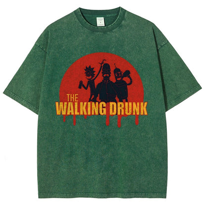 The Walking Drunk Vintage Distressed T-shirt