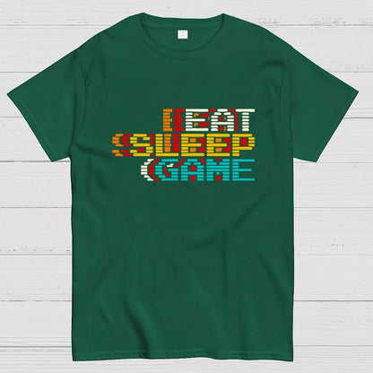 Eat Sleep Game Repeat Geek T-Shirt