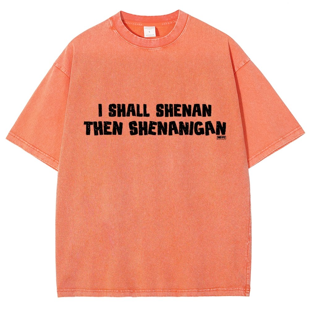 I Shall Shenan Then Shenanigan Vintage Distressed T-shirt