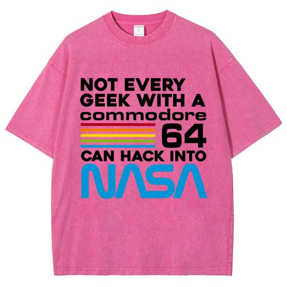 Geek Hack Vintage Distressed T-shirt