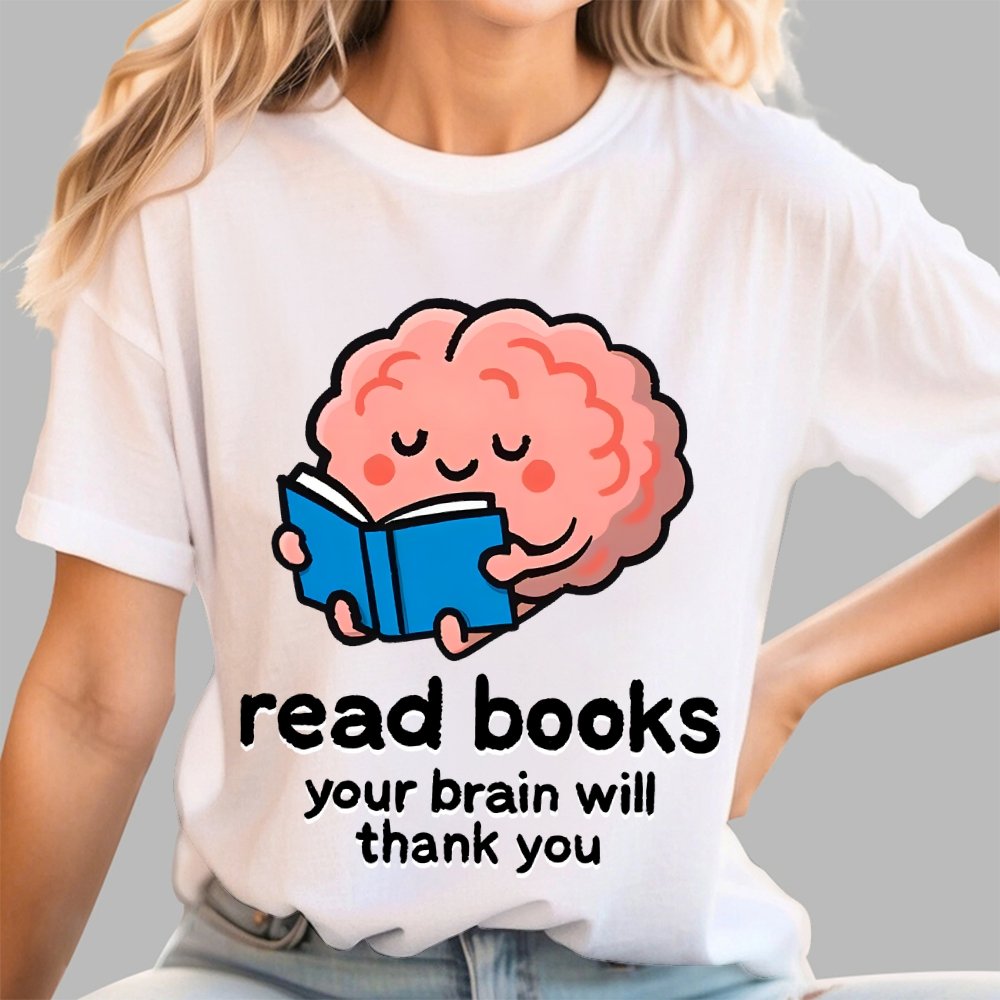 Books for your Brain Geek T-Shirt