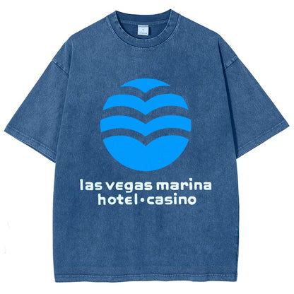 Marina Hotel & Casino - Vintage Las Vegas Vintage Distressed T-shirt
