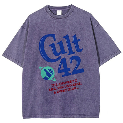 Cult 42 Vintage Distressed T-shirt