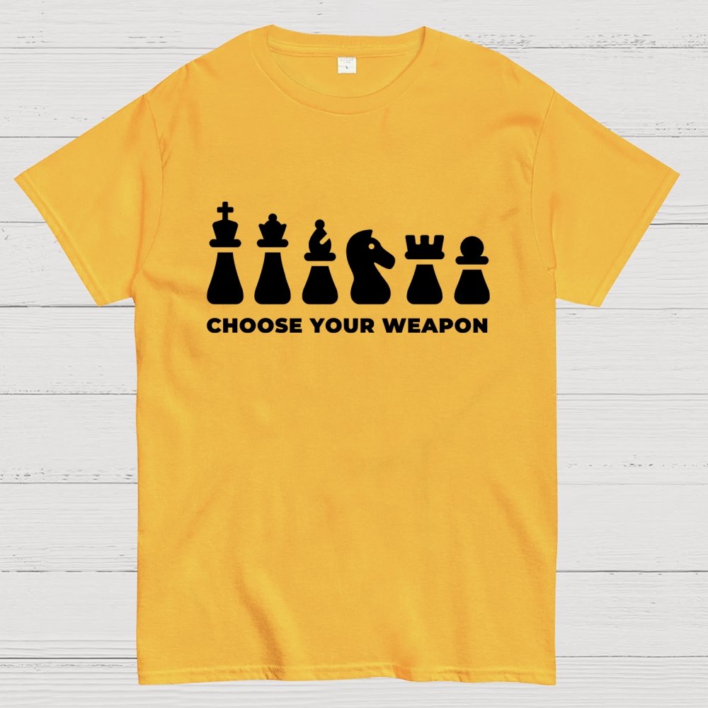 Choose Your Weapon Unisex Geek T-Shirt