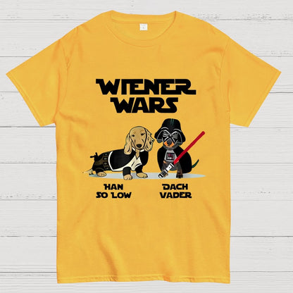 Wiener Wars Funny Dachshund Geek T-Shirt