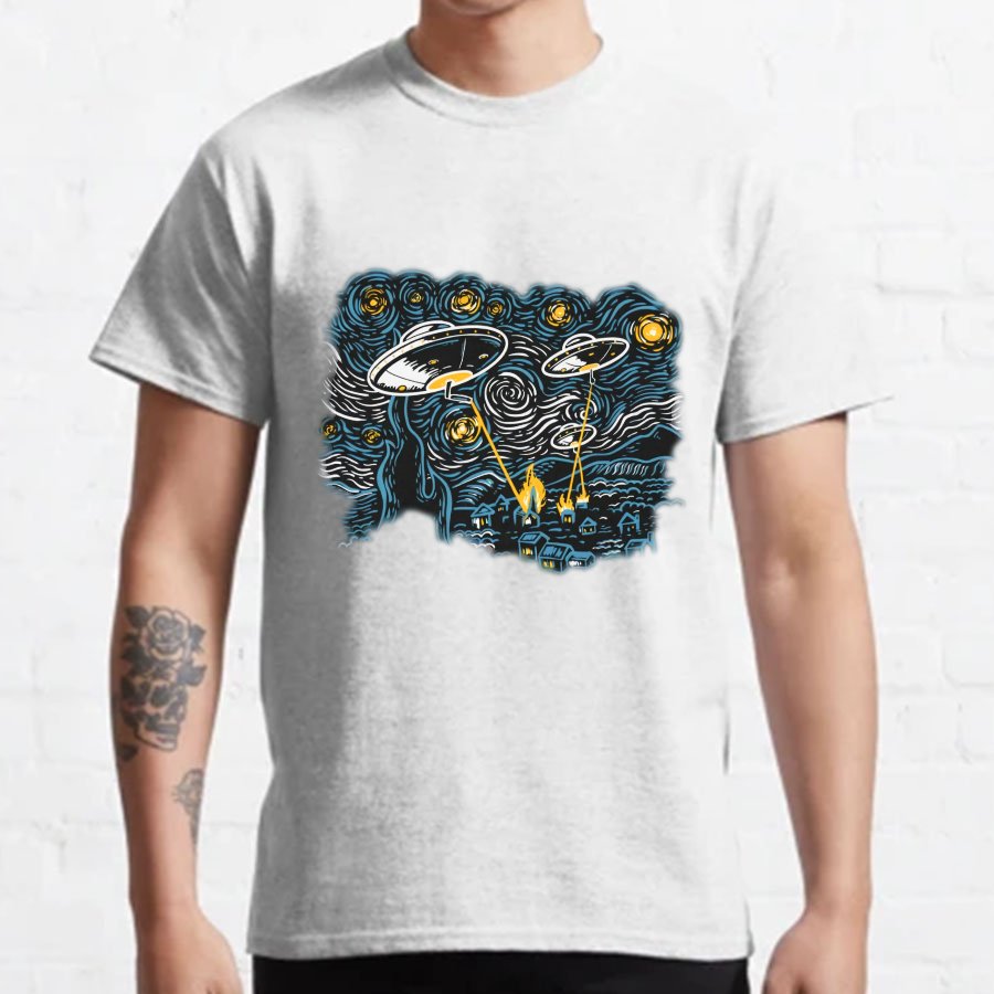 STARRY INVASION Nerdy T-Shirt
