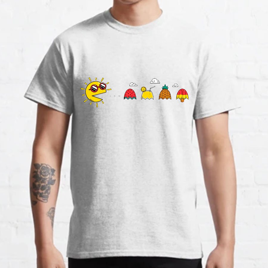 PAC-SUMMER Geeky T-Shirt