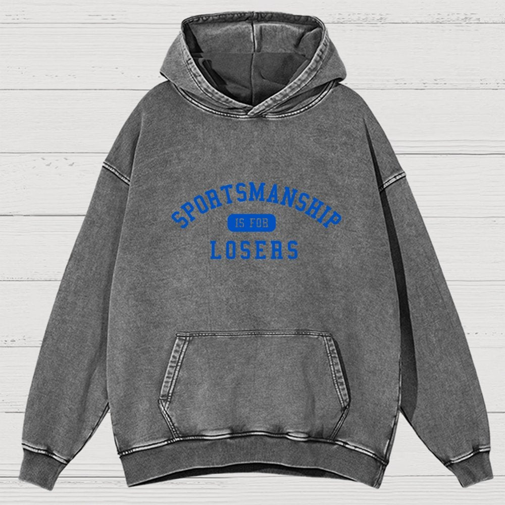 Sportsmanship Vintage Distressed Hoodie