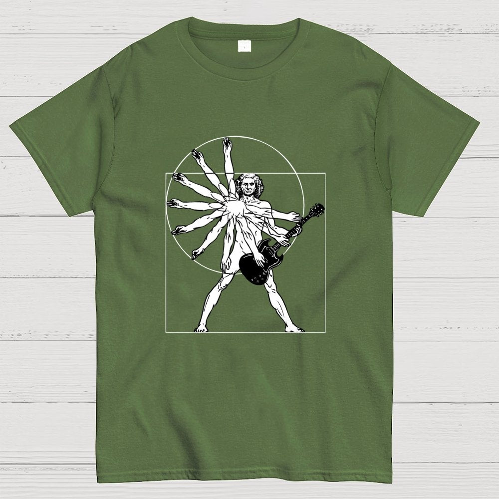 Vitruvian Man Geek T-Shirt