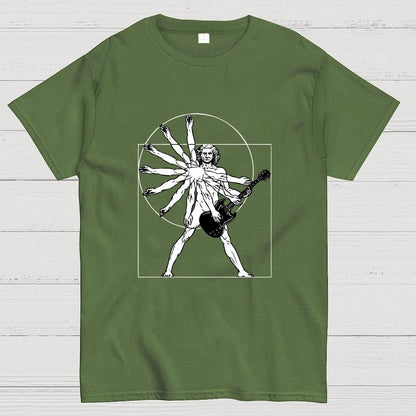 Vitruvian Man Geek T-Shirt