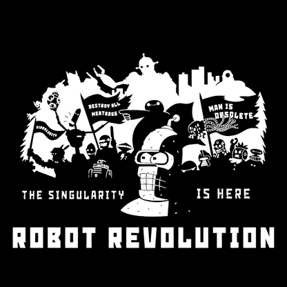 Robot Revolution Geek T-Shirt