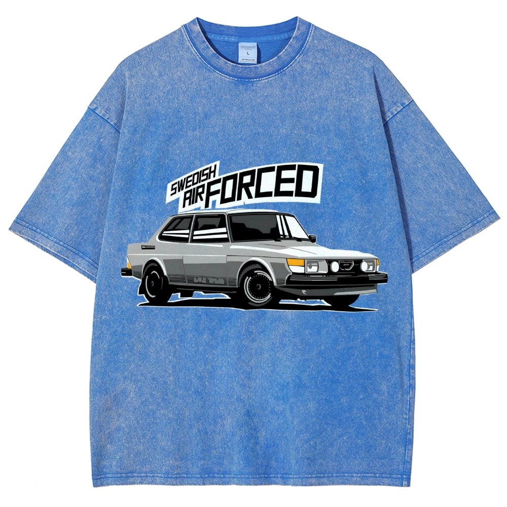 Sweoish Airforced Vintage Distressed T-shirt