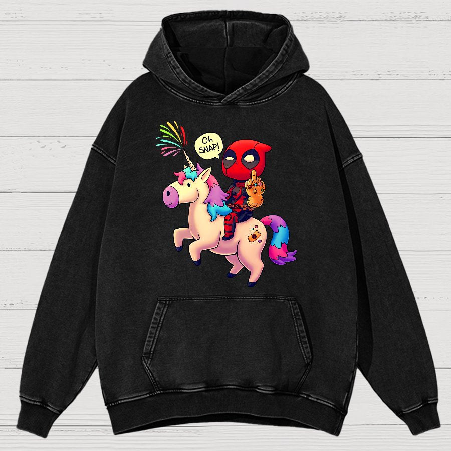 Lnfinity Chimichanga Vintage Distressed Hoodie