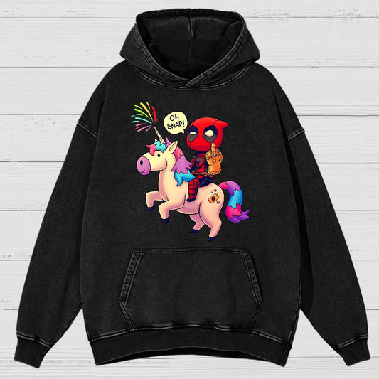 Lnfinity Chimichanga Vintage Distressed Hoodie
