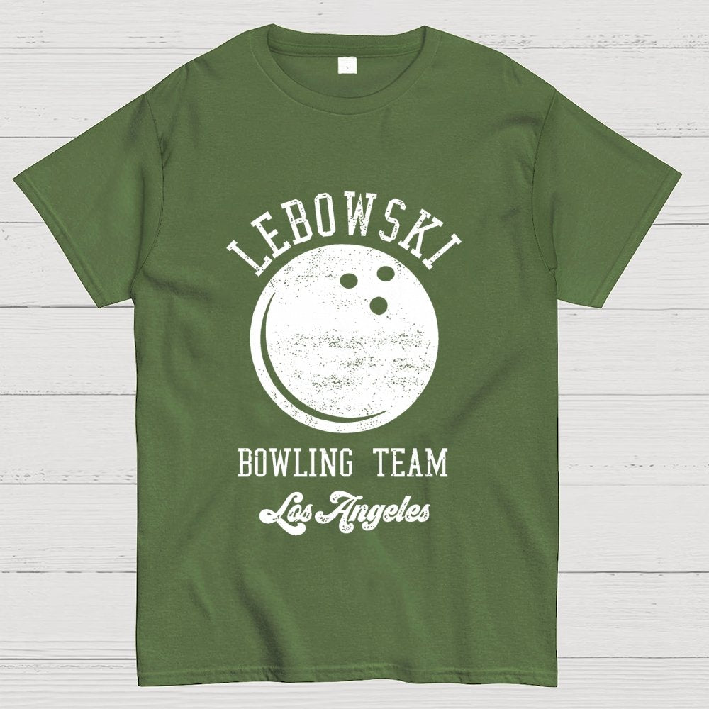 Lebowski Bowling Team Geek T-Shirt