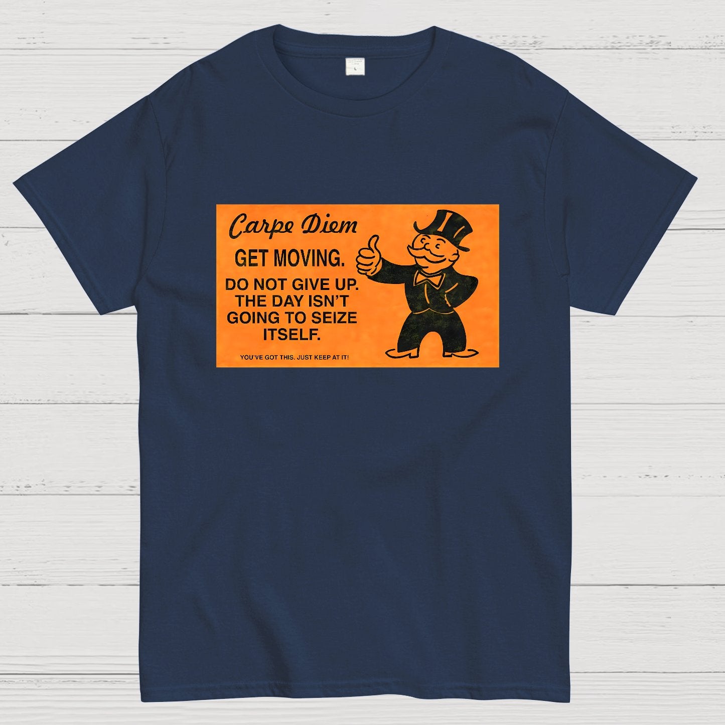 Carpe Diem Card Geek T-Shirt