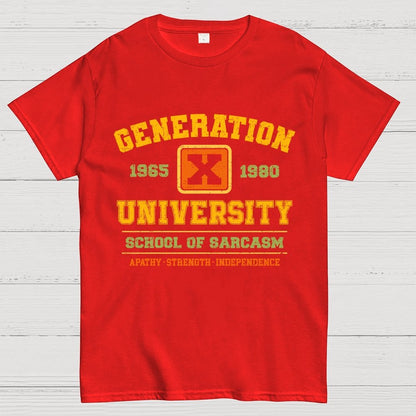 Generation X University Unisex Geek T-Shirt