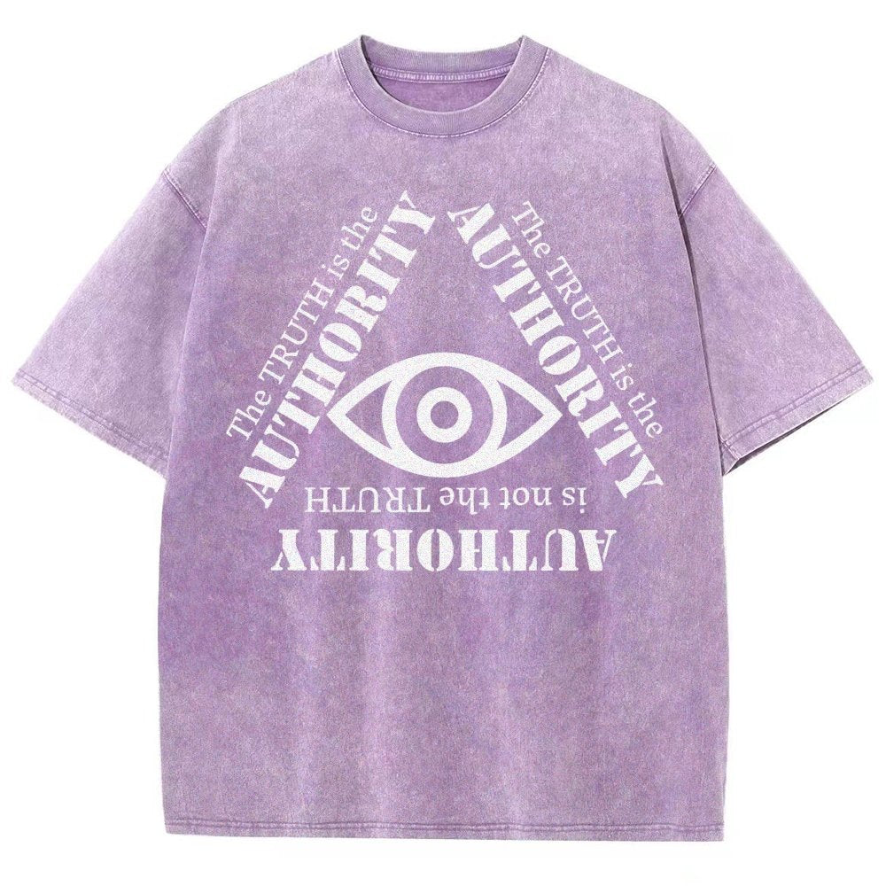 Truth Is The Authority Vintage Distressed T-shirt