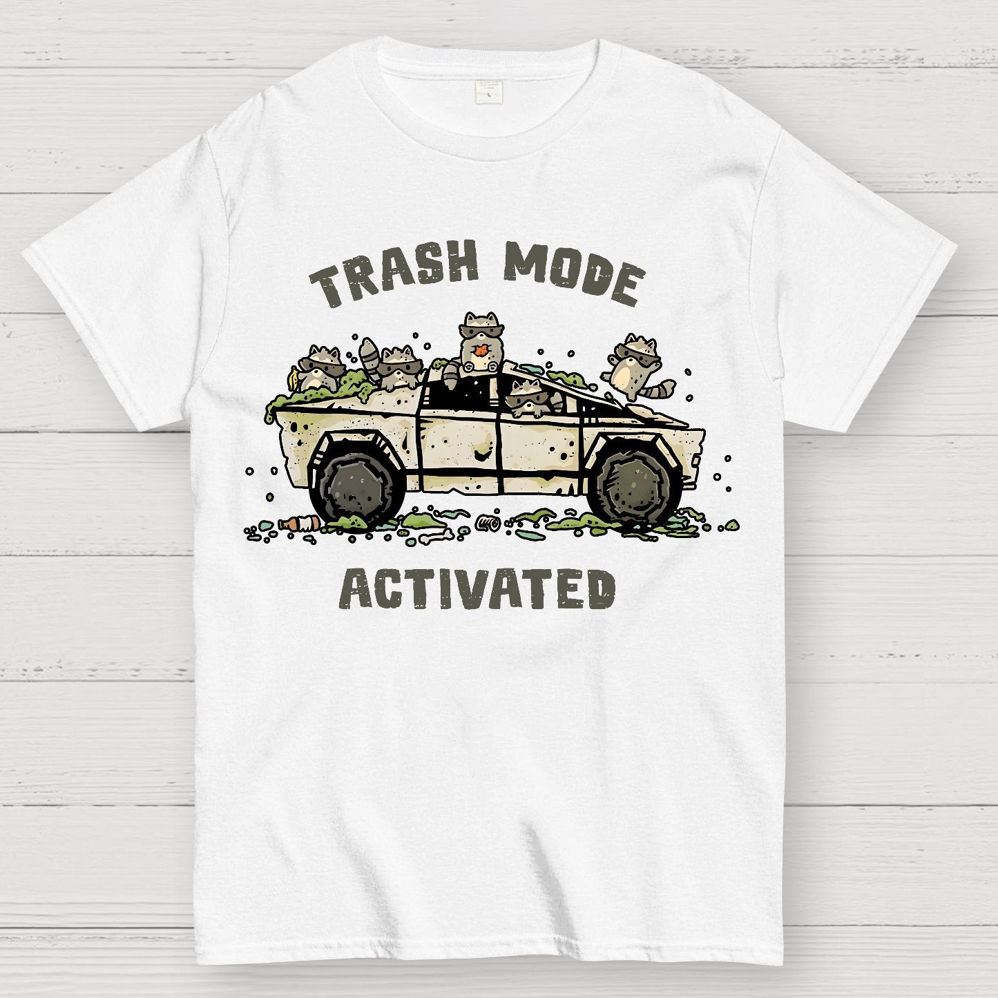 Trash Mode Activated Geek T-Shirt
