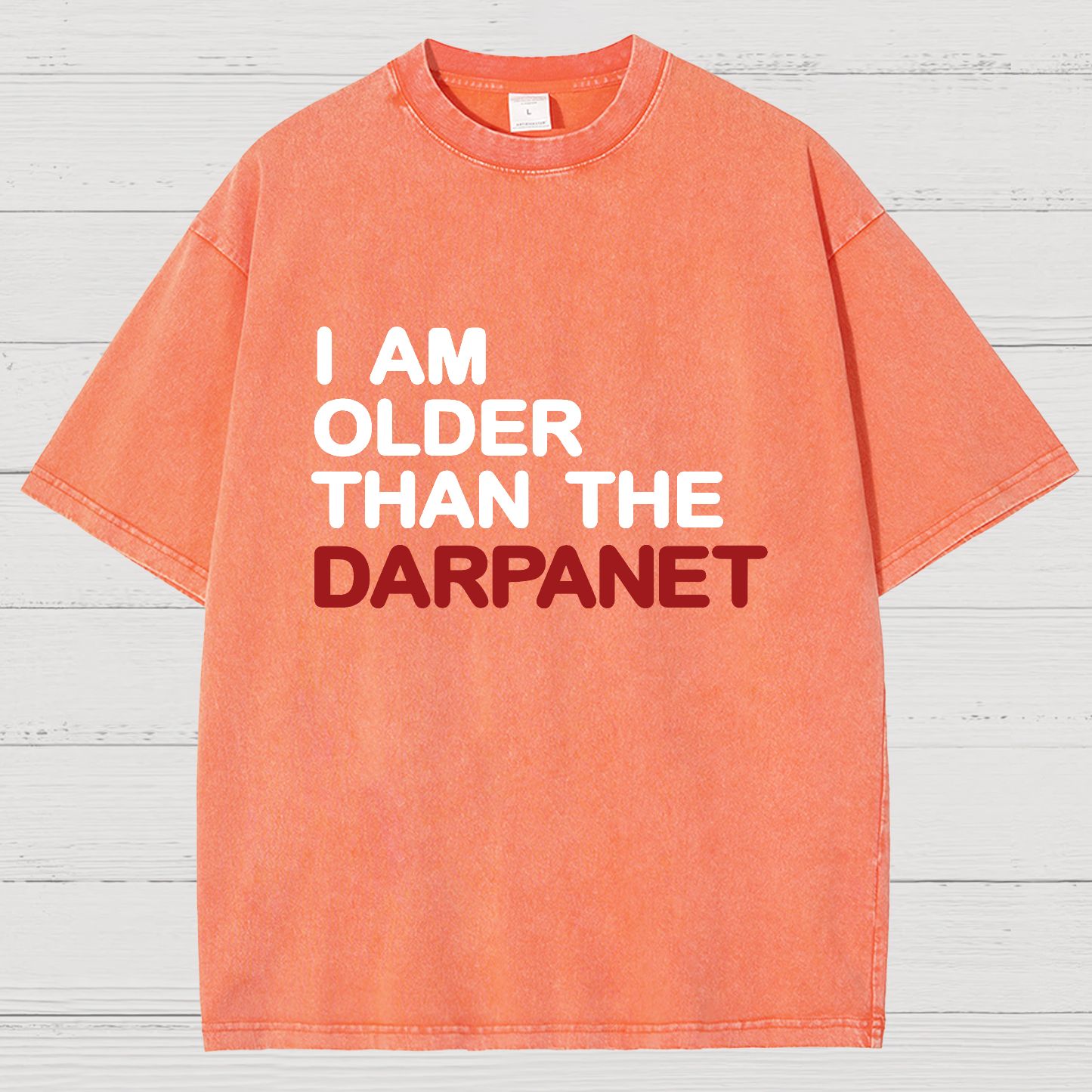 I Am Older Than The Darpanet Vintage Distressed T-shirt