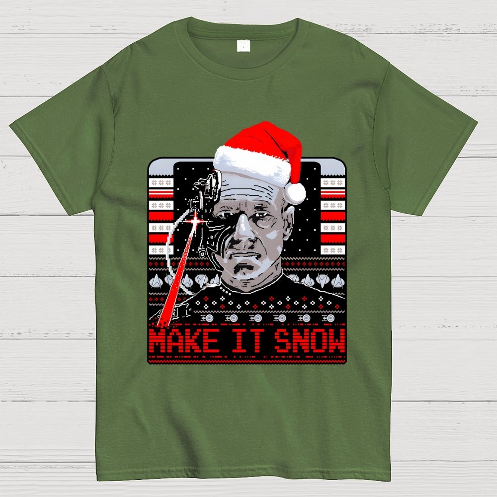 Make it snow Geek T-Shirt
