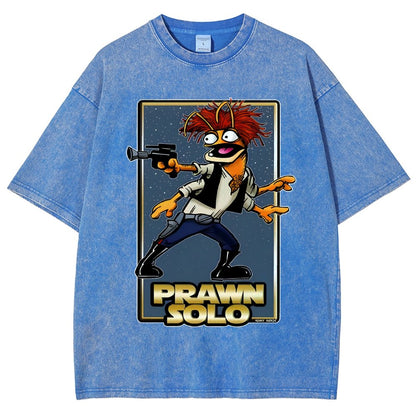 Prawn Hero Vintage Distressed T-shirt