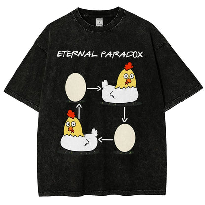 Eternal Paradox Vintage Distressed T-shirt