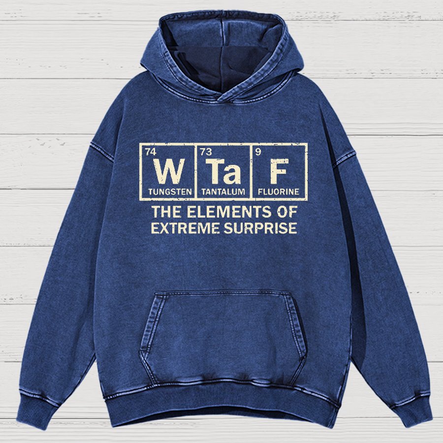 The Extreme Element of Surprise Vintage Distressed Hoodie