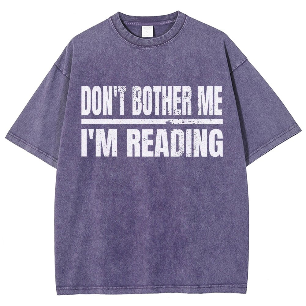 Don't Bother Me Vintage Distressed T-shirt
