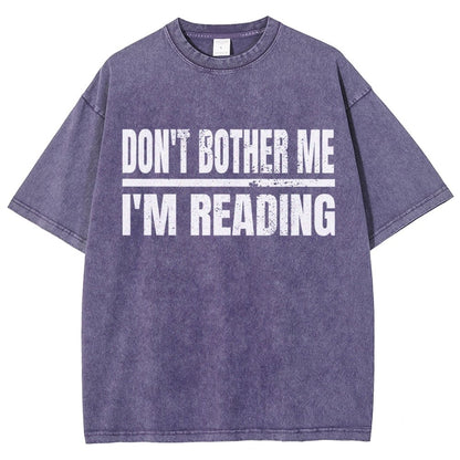 Don't Bother Me Vintage Distressed T-shirt
