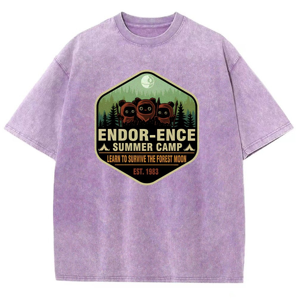 Elysian-Ence Vintage Distressed T-shirt