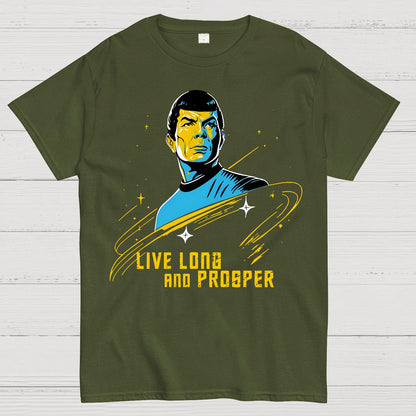 Live Long And Prosper Geek T-Shirt
