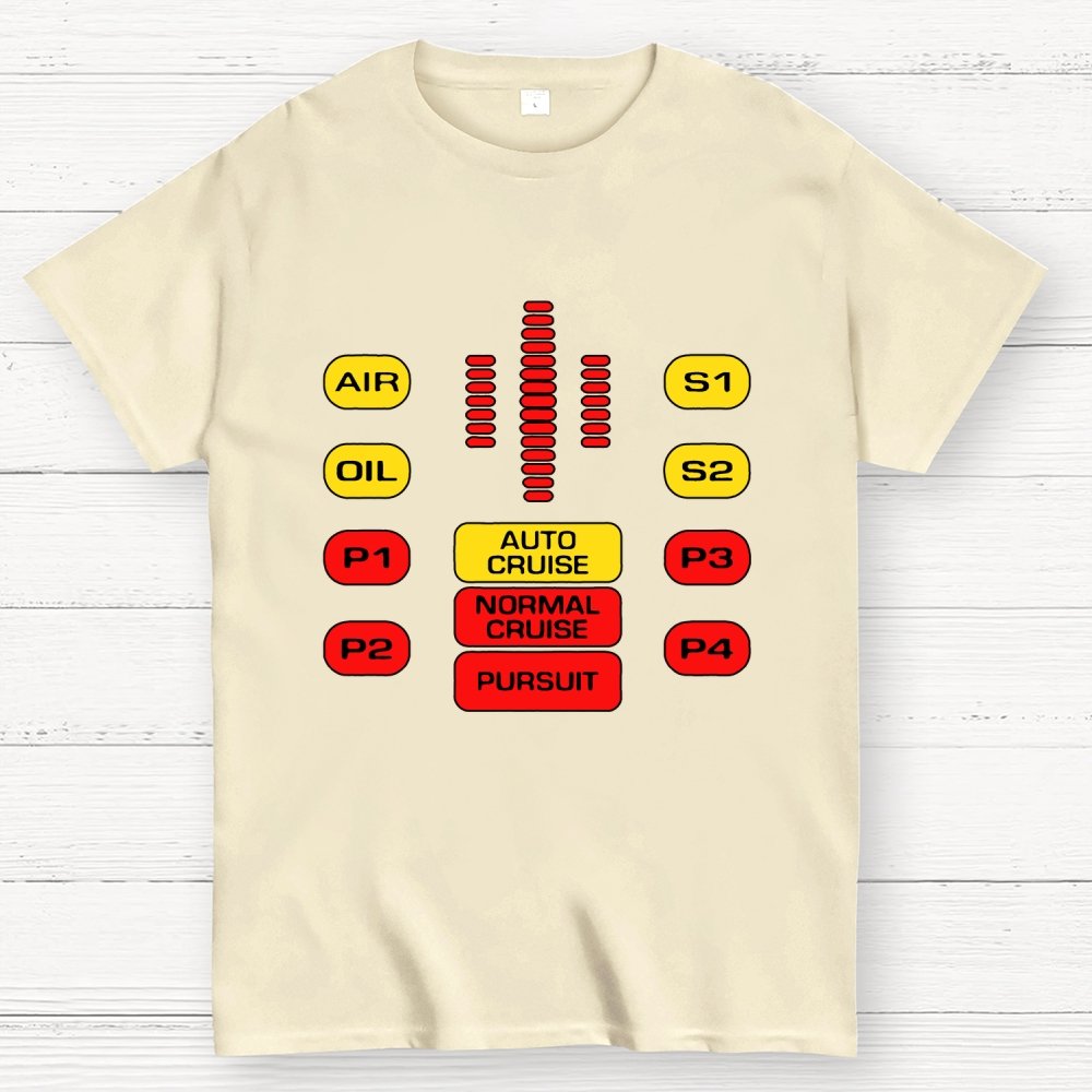 Kit Dashboard Supercar Geek T-Shirt