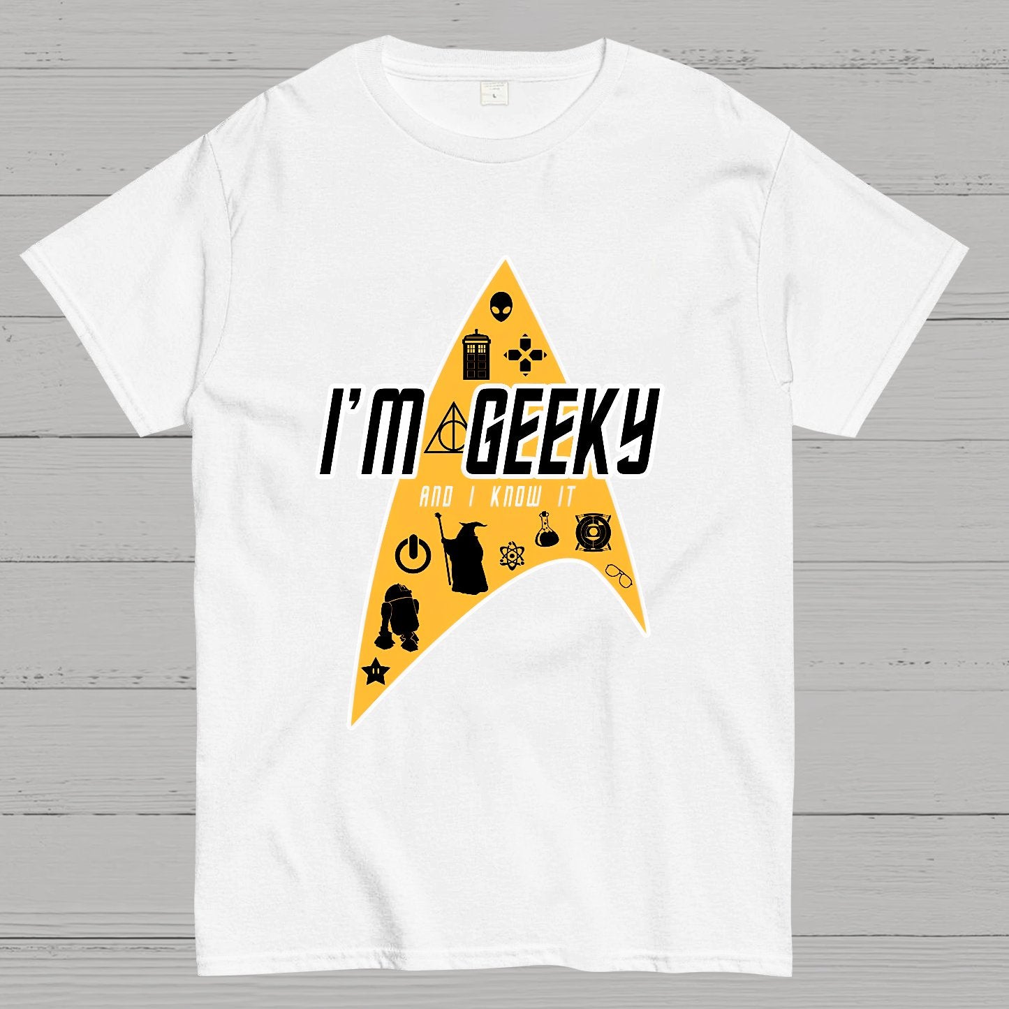 I'm Geeky And I Know It ！Geek T-Shirt