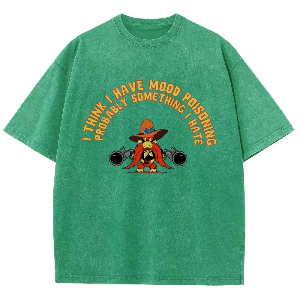 A Bad Case Of Mood Poisoning Vintage Distressed T-shirt