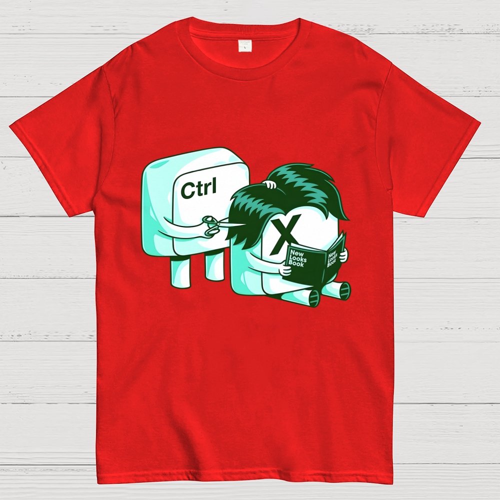 Funny Ctrl X Unisex Geek T-Shirt 2508001692